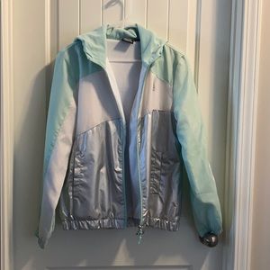 Mint and Silver Reebok Jacket